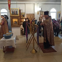 Седмица 1-я Великого поста. Канон вмч. Феодору Тирону. Освящение колива. Общая исповедь.