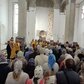 Прпп. схимонаха Кирилла и схимонахини Марии (ок. 1337), родителей прп. Сергия Радонежского. Молебен в строящемся храме.(+Проповедь на Божественной литургии).