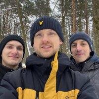 Зимняя тренировка туристского клуба в Битцевском парке